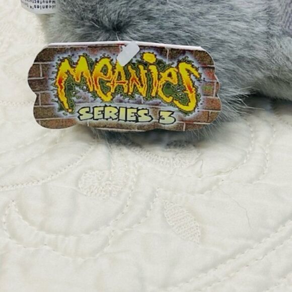 Meanies Bad Hare Day Series 3 Plush 1999 The Idea Factory 7" Stuffed Animal NWT. - Picture 3 of 5